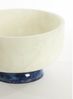 Dekoschale Schale LEWOTOBI von Light & Living Ø28x17 cm Kunststoff Weiß-Blau Bild 2