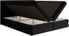 Selsey 'Alegre' Boxspringbett mit Bettkasten, schwarz, 180x200 cm Bild 4