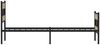 vidaXL Metallbett ohne Matratze Sonoma-Eiche 90x200 cm 4017113 Bild 5