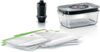 BOSCH Vakuumbehälter MSZV6FSG1, Borosilikatglas, (Set, 8-tlg), Vakuum-Frischhalteset zu ErgoMixx und ErgoMixx Style-Stabmixern Bild 2