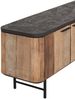 TV Board Soho aus recyceltem Teakholz, modernes Design, naturfarben, 150 cm breit, Metallgestell Bild 4