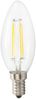 5x Dimmbare 4W E14 LED Leuchtmittel Birne Kerze Form 35 470 Lumen klar Glas Warmweiß 2700K Bild 3