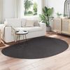 vidaXL Bereichsteppiche HUARTE Anthrazit 160 x 230 cm Polyester 4103709 Bild 3