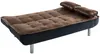 Vente-unique - MISHAN Sofa StoffStoff Braun - B 96 cm x H 89 cm x L 190 cm Bild 5