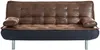 Vente-unique - MISHAN Sofa StoffStoff Braun - B 96 cm x H 89 cm x L 190 cm Bild 2