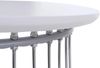 Mendler 'MCA' Couchtisch, Beistelltisch, rund, Metall/MDF weiß, Ø 70 cm Bild 4