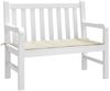 vidaXL Gartenbank-Auflage Creme 120x50x3 cm Oxford-Gewebe 43198 Bild 3