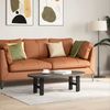 vidaXL Couchtischbeine Schwarz 2 Stk. 30x(30-31) cm Stahl 4013252 Bild 2