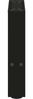 vidaXL Couchtischbeine Schwarz 2 Stk. 30x(30-31) cm Stahl 4013252 Bild 5