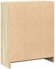 vidaXL Bücherregal Sonoma-Eiche 60x24x76 cm Holzwerkstoff 800858 Bild 5