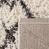 Paco Home Hochflor-Teppich Kalmar 451, rund, Höhe: 44 mm, Shaggy, Scandi Design, modernes Rauten Muster, weich & kuschelig Bild 2