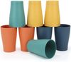 RHP Mehrwegbecher 8-128 Mehrwegbecher trink becher Multicolor Bunt Kunststoff Becher, (64-tlg) Bild 5
