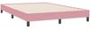 vidaXL Boxspringbett mit Matratze Rosa 140x220 cm Samt 3316070 Bild 5