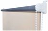 vidaXL Verdunklungsrollo Seitenzug Rollo Klemmrollo Klemmfix Kette, Grau, 160x175 cm Bild 3