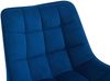 CLP 2er Set Barhocker Dartford,blau Samt Bild 3