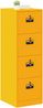 vidaXL Aktenschrank mit Schubladen 2 pcs Senfgelb 44 x 50 x 139 cm 3406157 Bild 3