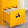 vidaXL Aktenschrank mit Schubladen 2 pcs Senfgelb 44 x 50 x 139 cm 3406157 Bild 5