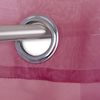 Bestlivings Transparente Gardine in der Farbe Beere, mit Ösen 2er Pack (B140 x L145), viele Varianten erhältlich Bild 2