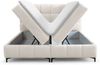 Boxspringbett Bett Schlafzimmerbett SOPHIE 120x200cm Stoff Rolf Creme Bild 3