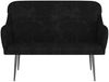 vidaXL Sitzbank Schwarz 110 x 76 x 80 cm Samt [351449] Bild 3