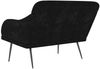 vidaXL Sitzbank Schwarz 110 x 76 x 80 cm Samt [351449] Bild 5