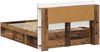 vidaXL Bettgestell mit Stauraum Altholz 135 x 190 cm Holzwerkstoff 3433482 Bild 5