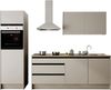 BASIC by Balculina Küchenzeile Isis B/T/H 273x60x210 cm, Breite 273 cm, wahlweise mit E-Geräten und Induktionskochfeld Bild 3