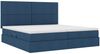 vidaXL Aufbewahrungsbett mit Matratze Blau 200 x 200 cm Stoff 3371744 Bild 5