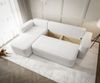 Ecksofa Schlafsofa Sofa AGEPO Stoff Quelle Weiss Ottomane Links Bild 3