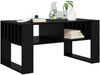 vidaXL Couchtisch Schwarz Eichen-Optik 92 x 49,5 x 45 cm Holzwerkstoff 8000109 Bild 3