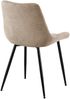 Esszimmerstuhl HASAN - Cord Taupe 52x58x83 cm | Essstühle Esszimmerstühle Küchenstühle Wohnzimmerstühle Bild 4