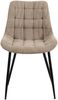 Esszimmerstuhl HASAN - Cord Taupe 52x58x83 cm | Essstühle Esszimmerstühle Küchenstühle Wohnzimmerstühle Bild 5