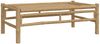 vidaXL 5-tlg. Garten-Lounge-Set mit Cremeweißen Kissen Bambus 3156487 Bild 5