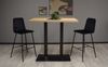 Tresentisch Electra 120x70x106 schwarz matt/asteiche 14664 Bild 2