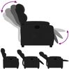 vidaXL Relaxsessel Schwarz Stoff 373464 Bild 4