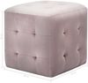 vidaXL Pouf 2 Stk. Rosa 30x30x30 cm Samtstoff 278388 Bild 5