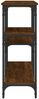 vidaXL Konsolentisch Braun Eichen-Optik 160x29x75 cm Holzwerkstoff 834089 Bild 5