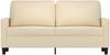 vidaXL 2-Sitzer-Sofa Creme 140 cm Stoff 359165 Bild 3