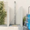 vidaXL Außen Solardusche Schwarz 217 cm PVC und Aluminium 42003414 Bild 4