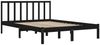 Massivholzbett Schwarz Kiefer 150x200 cm 5FT King Size [3105080] Bild 4