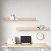 vidaXL Wandregale 2 Stk. 110x11x9 cm Massivholz Kiefer 823609 Bild 5