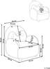 Kindersessel Pinguin FYN Bouclé Schwarz Bild 2