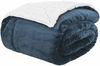 vidaXL Überwurfdecke Marineblau 150 x 200 cm Fleece 42016990 Bild 2