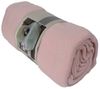 Fleecedecke Polarfleece versch. Unifarben 130x170cm Wohndecke Schlafdecke Decke lachs Bild 2