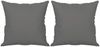 vidaXL 2-Sitzer-Sofa mit Kissen Dunkelgrau 140 cm Mikrofasergewebe 3200973 Bild 5