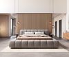Polsterbettgestell Cutio 180x200 cm Mikrofaser Grau Bild 2