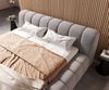 Polsterbettgestell Cutio 180x200 cm Mikrofaser Grau Bild 5