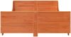 vidaXL Massivholzbett ohne Matratze Wachsbraun 120x190 cm Kiefernholz 850787 Bild 4