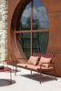 Verdea 2-Sitzer Gartenbank aus Aluminium terracotta Bild 2