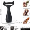 PELEG DESIGN Kätzchen Gemüseschäler – Süßer Kartoffelschäler in Schwarz Bild 2
